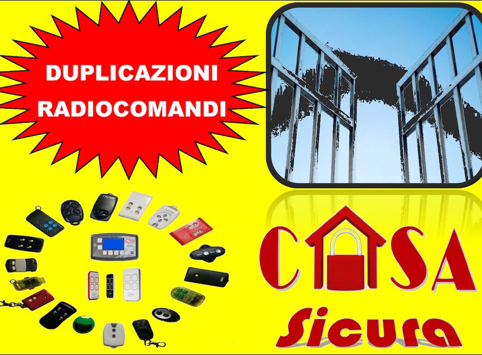 duplicazione radiocomandi torino duplicazioni radiocomandi san maurizio canavese sicurezza in casa contro i ladri casa sicura dai furti torino Installazione porta blindata san maurizio